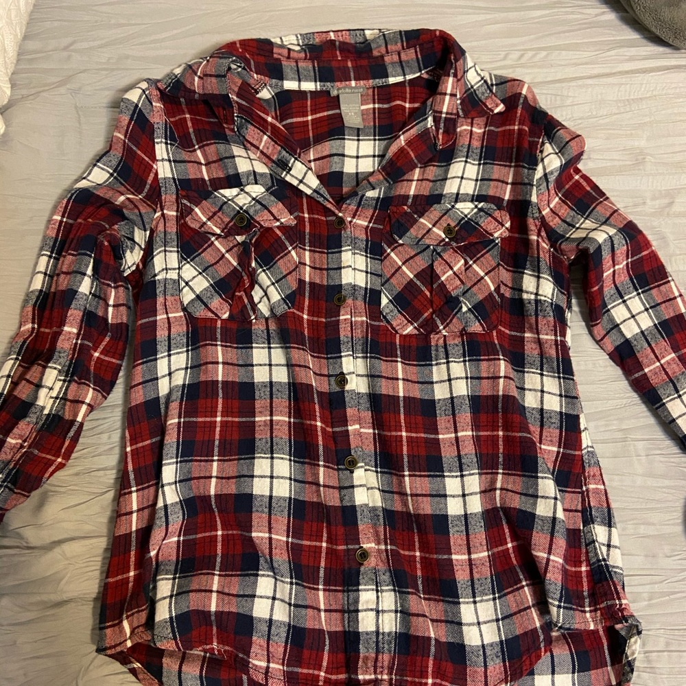 Red, soft flannel